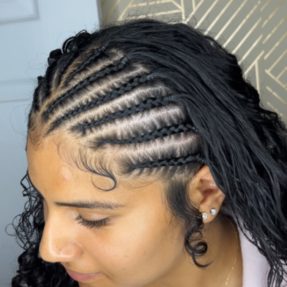 Half Braids at RichRoots in Arabi, LA