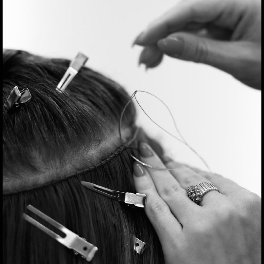 Extention Weft Move Up at Roots Studio in Dumas, TX