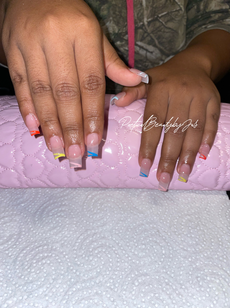Clear Acrylic Full Set