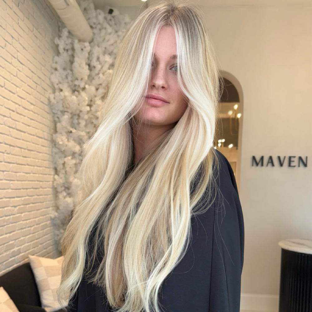 Blonde AF Maintenance at Manes by Val in St. Pete, FL