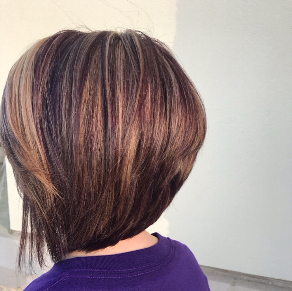 All Over Color With Full Highlights at Glimpse Studio in Birmingham, AL