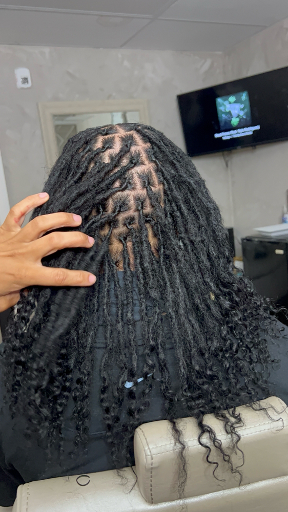 Lisa Bonet at DHouse of Locs in Charlotte, NC