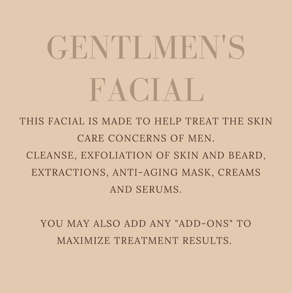 Gentlmen’s Facial