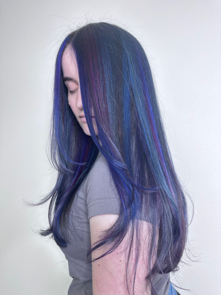 Add Vivid Color at Bombshell Beauty Bar @Evince salon in Vancouver, WA