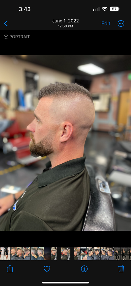 Haircut, Beard & Eyebrows