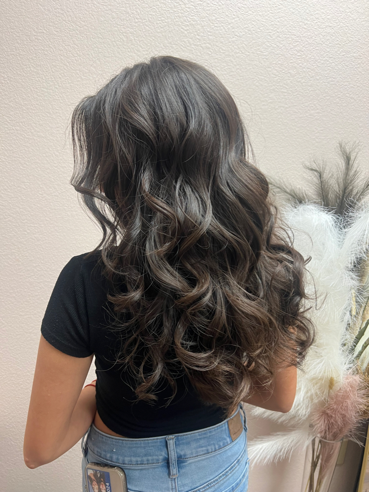 Add-On: Curl Or Straighten at Raquelsbeautybar in Fresno, CA