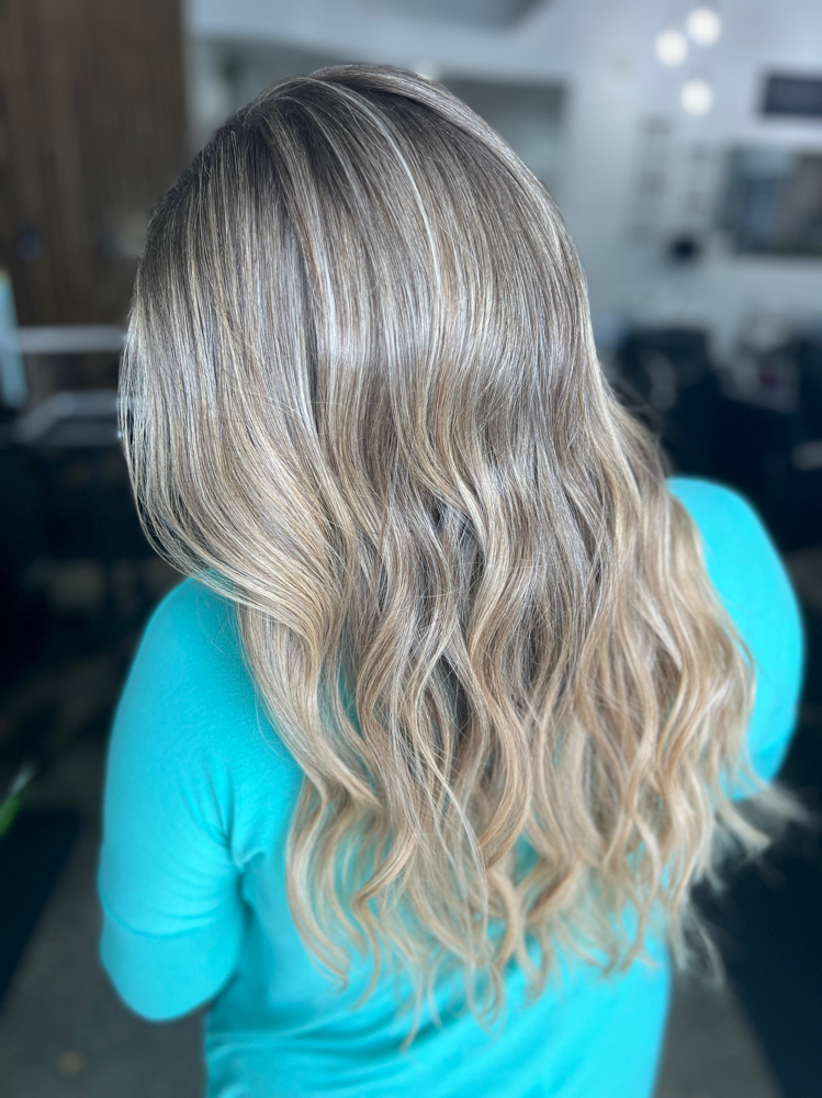 Partial Blonding at Ashley Mia Hair in St.Petersburg, FL