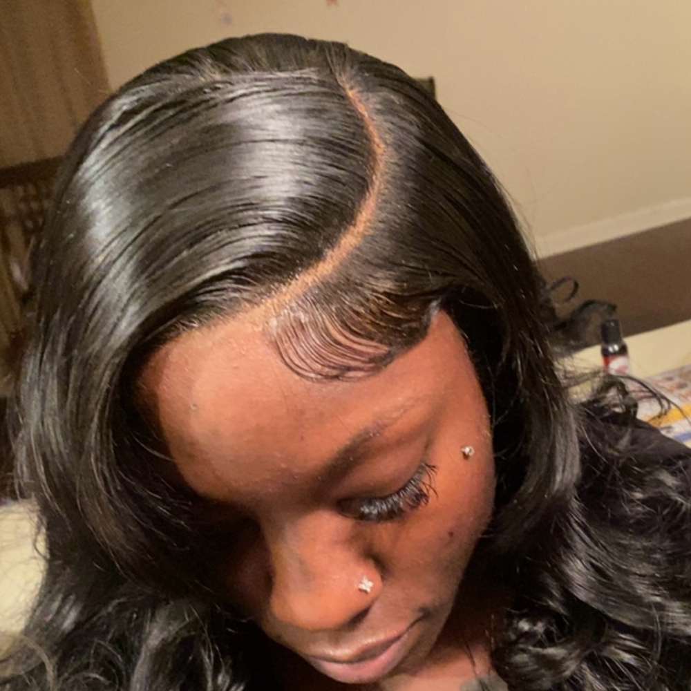 Closure Wig Installation at ROYALTY’KE HAIR AND BEAUTY COLLECTIONS in Memphis, TN