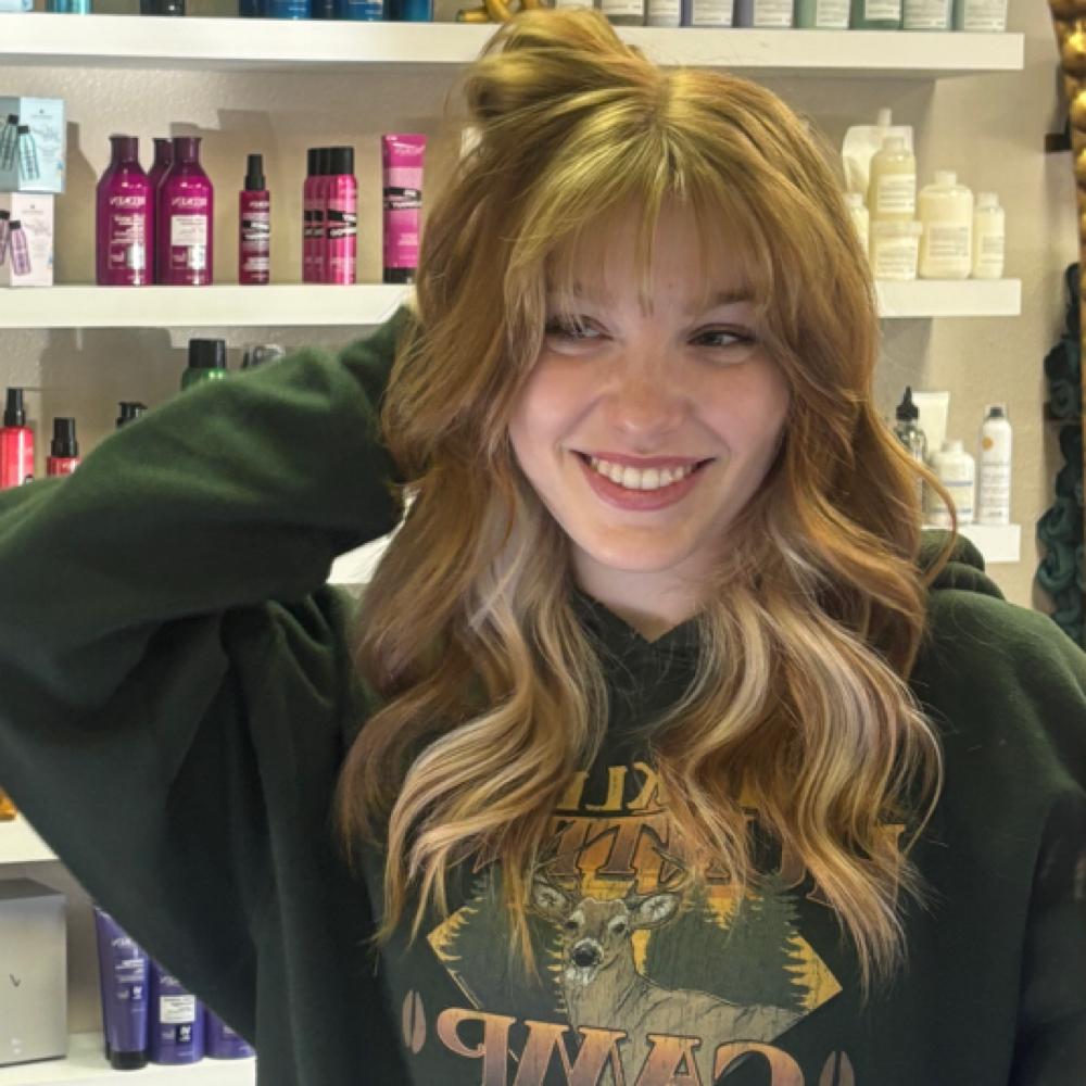 Bang Trim at Blown Away Salon & Boutique in Placerville, CA