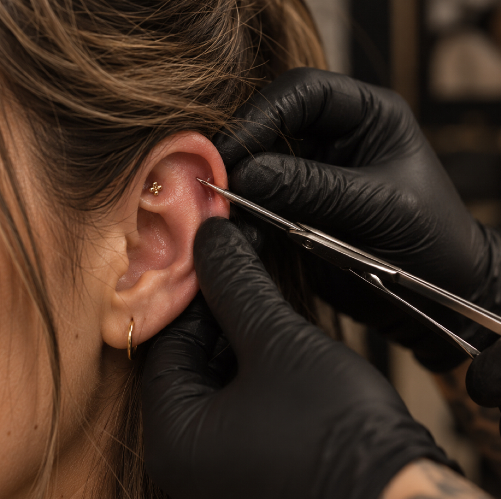 Jewelry Change at Anthem Piercing & Tattoo in North Salt Lake, UT