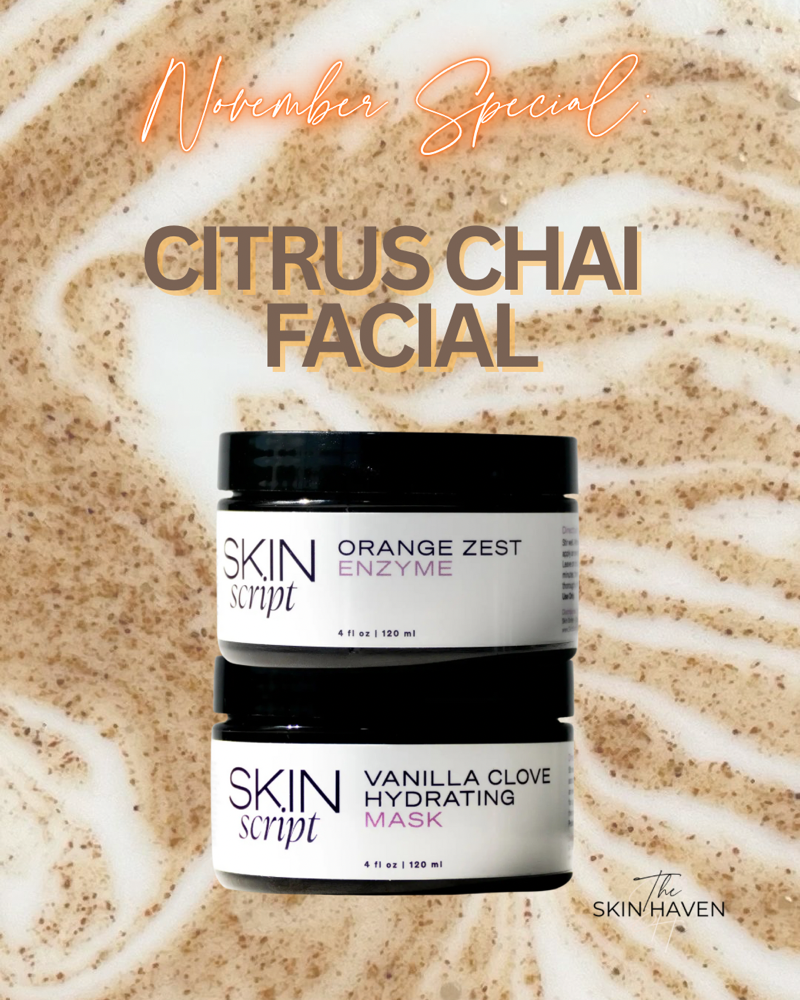NOV FACIAL: CITRUS CHAI