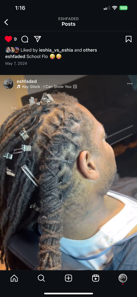 Loc Retwist (NO STYLE NO WASH)