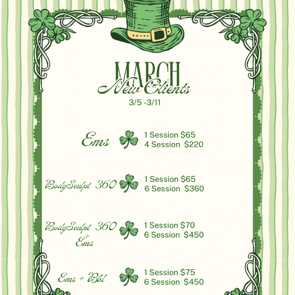 March New Clients 🍀 at Haus of Glam in Santa Ana, CA