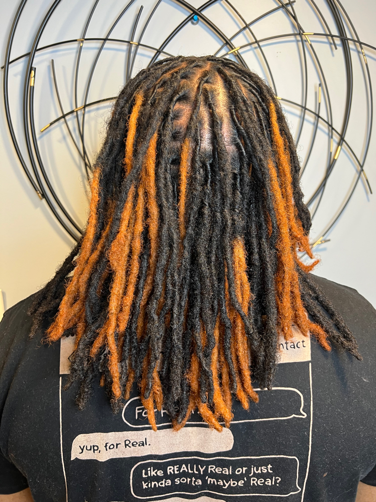 Loc retwist (No styling)