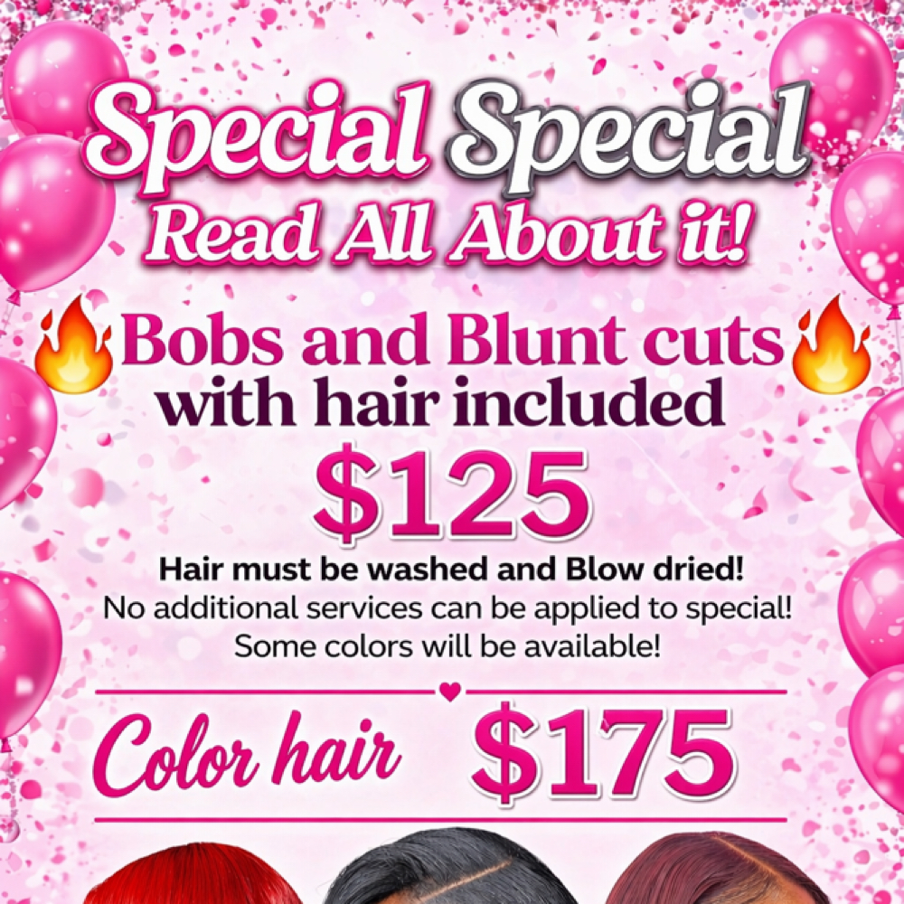 QW special at Classyhairbyjess LLC in Tinley park, IL