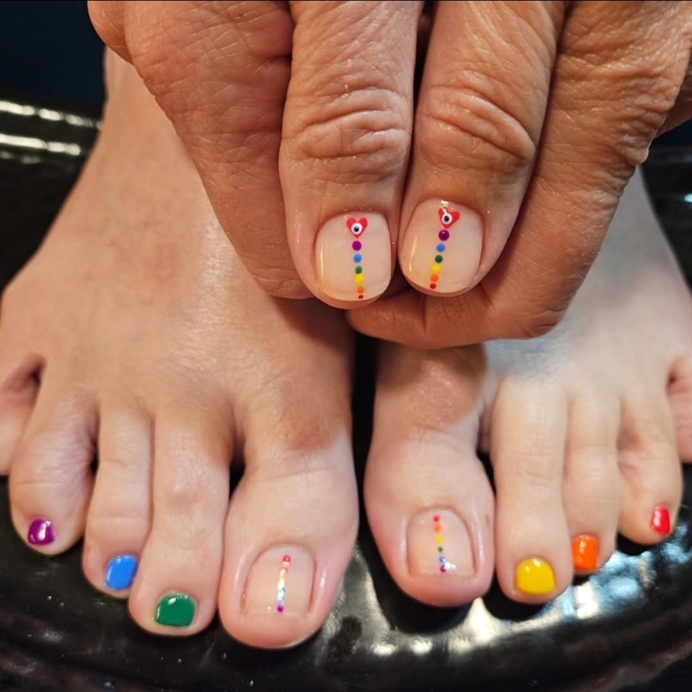 Mani/pedi at RV Mobile Nails