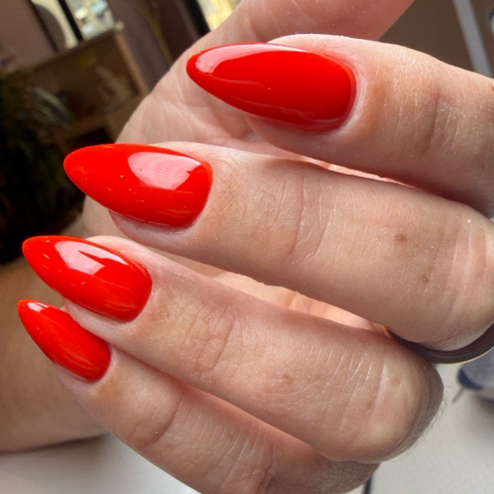 Sculptured Gel Extensions at Gloss’em Nails Studio in Naperville, IL