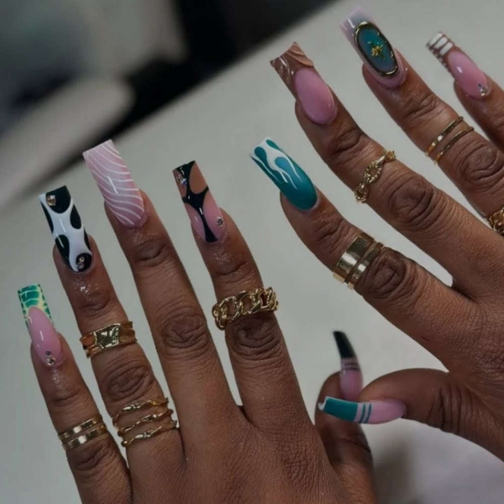 Tier 3 Designs at Nail Vibes Only in Desoto, TX