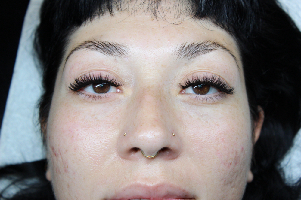 Customized Lashes Full Set at Justt a tad esthetics in Fresno, CA