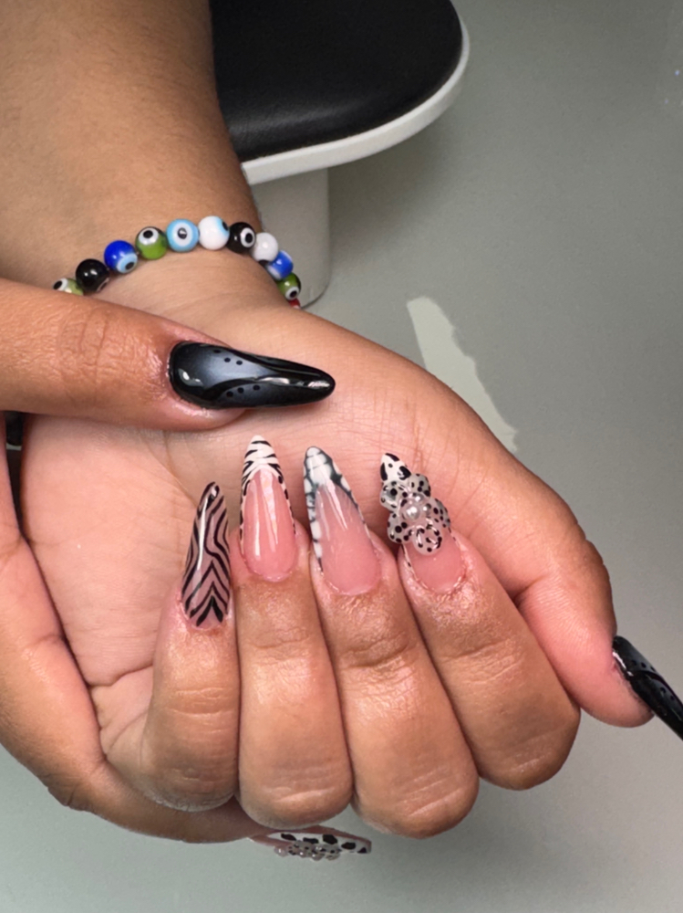 Full Set Acrylic Nails at MarielBeautyStudio in Garfield, NJ