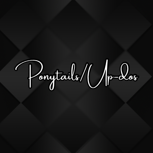 Ponytail/  Up Do Services