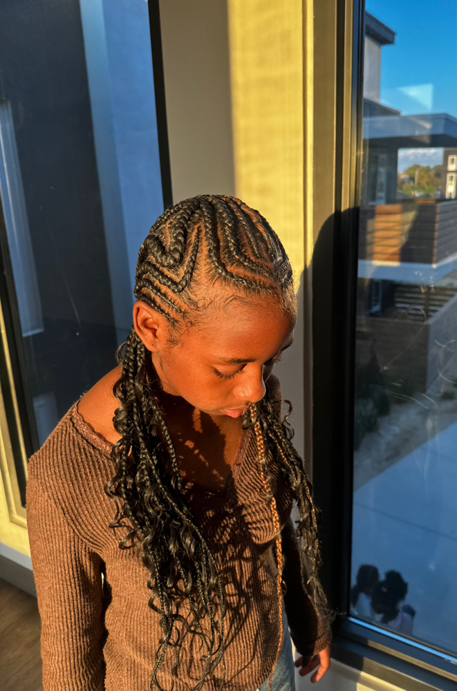 Smedium/Small Stitch Braids at Get it done by Maya in Paramount, CA