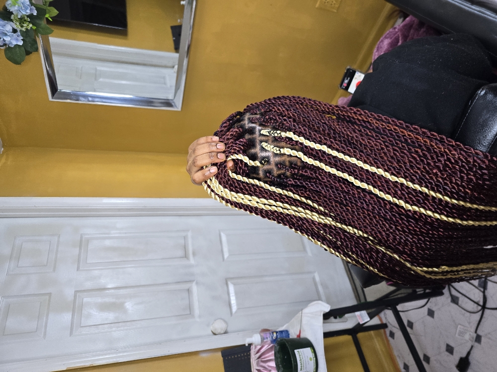 Senegalese Twist Braids at Braids By Veronica in Lanham, MD