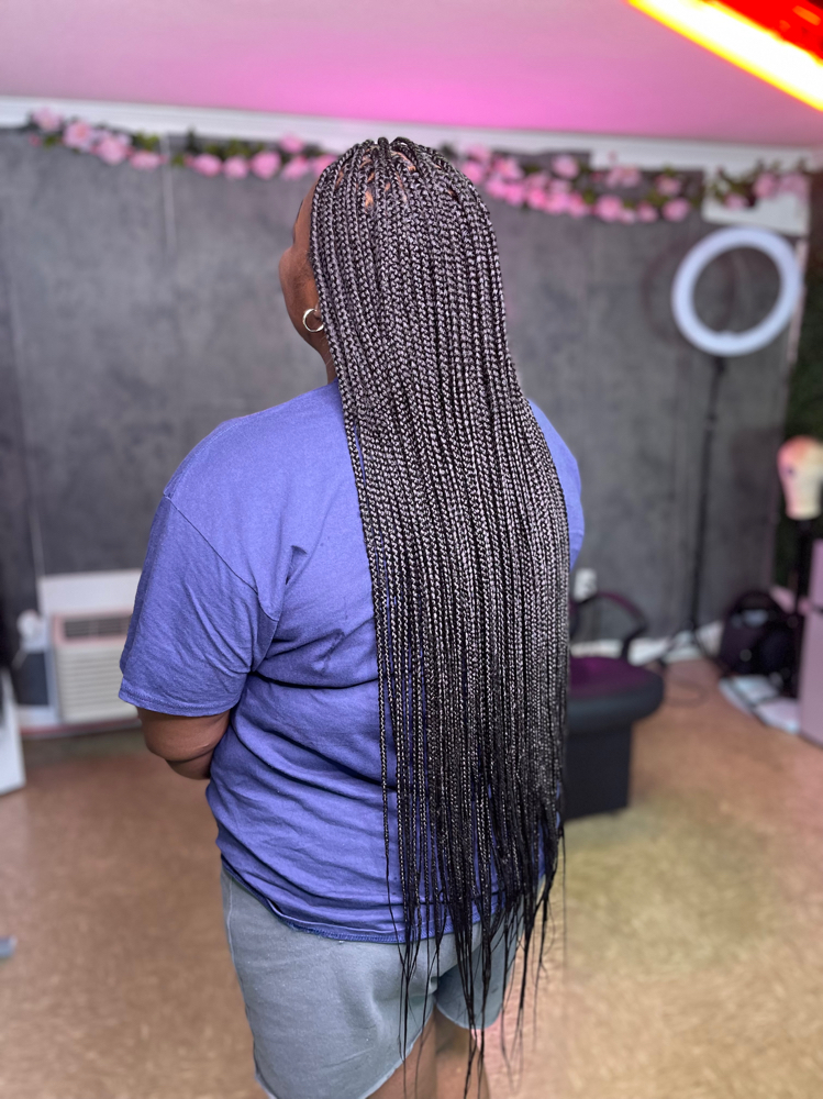 Medium Box Braids