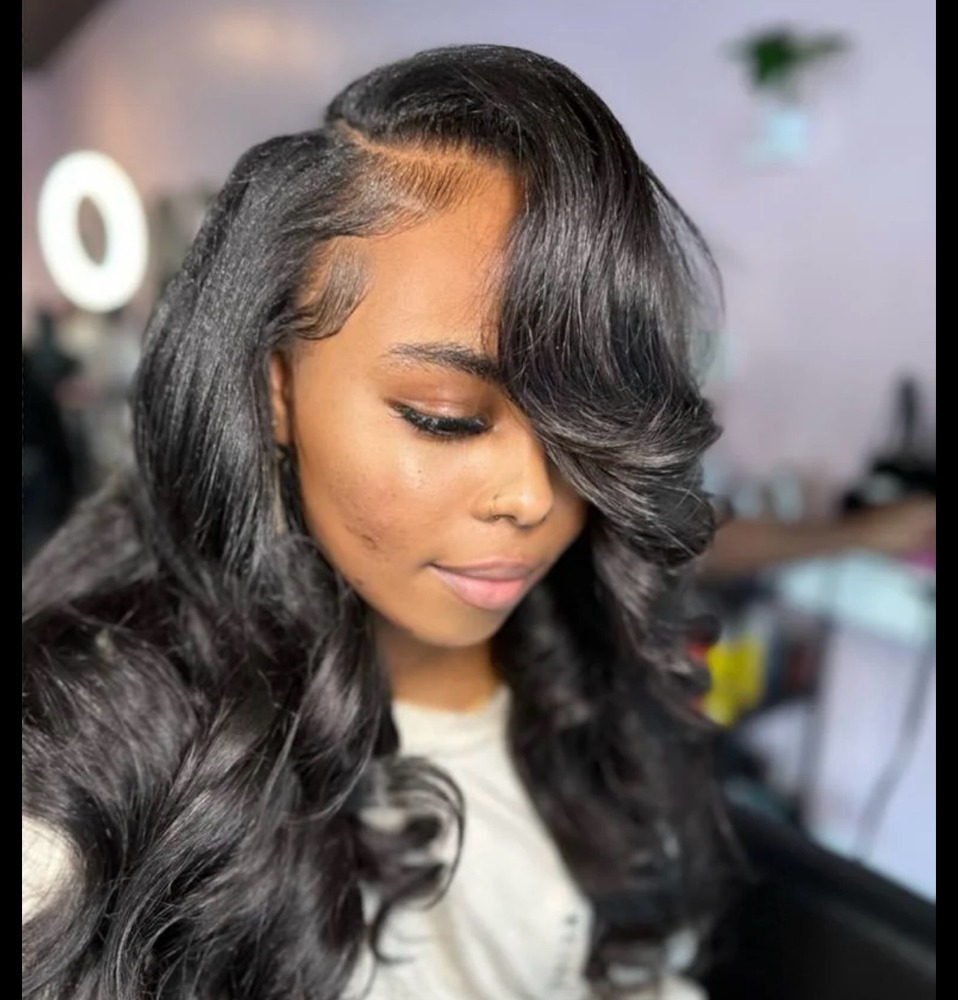Quick Weave W/ Leave Out