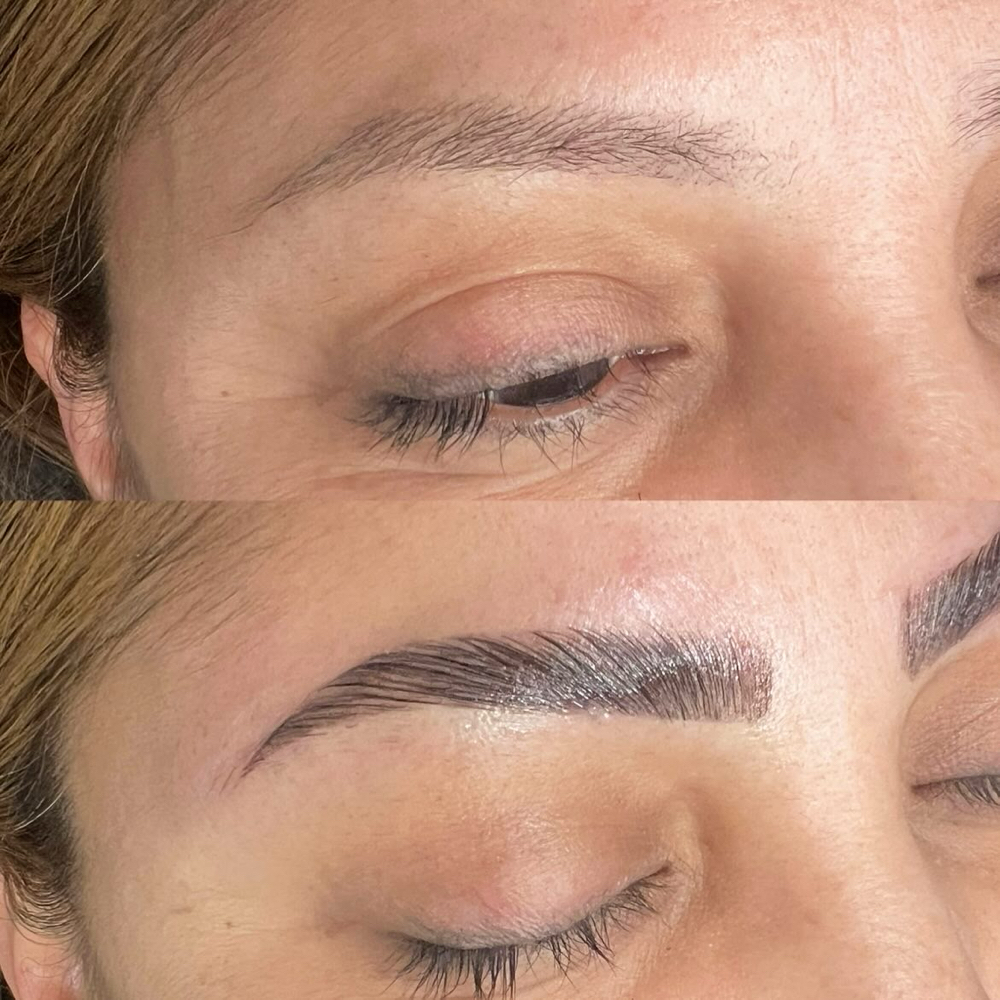 Eyebrow Lamination And Tint
