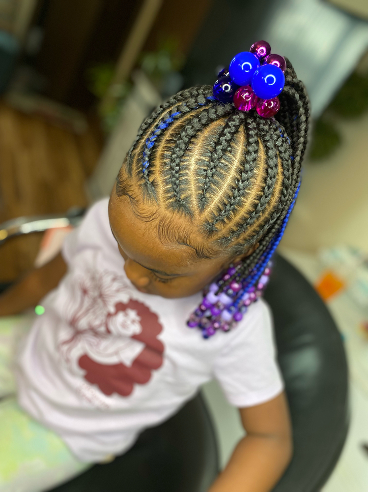 Kids Braided Updo