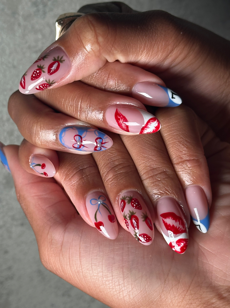 SOAK OFF + TIER 3 SET (GEL X) at NAILS BY SIZZLE in Sayville, NY