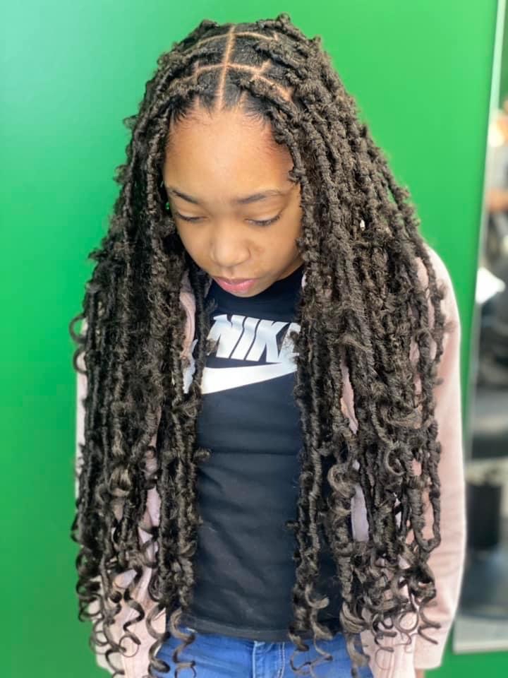 Butterfly Faux Locs