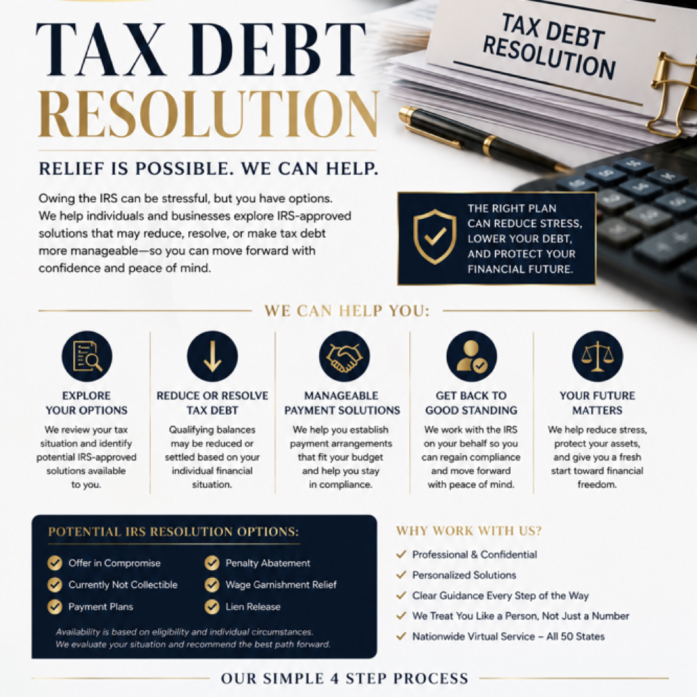 Tax Debt Resolution at The Forever Way Heiress Tax Millionaires in Ontario, CA