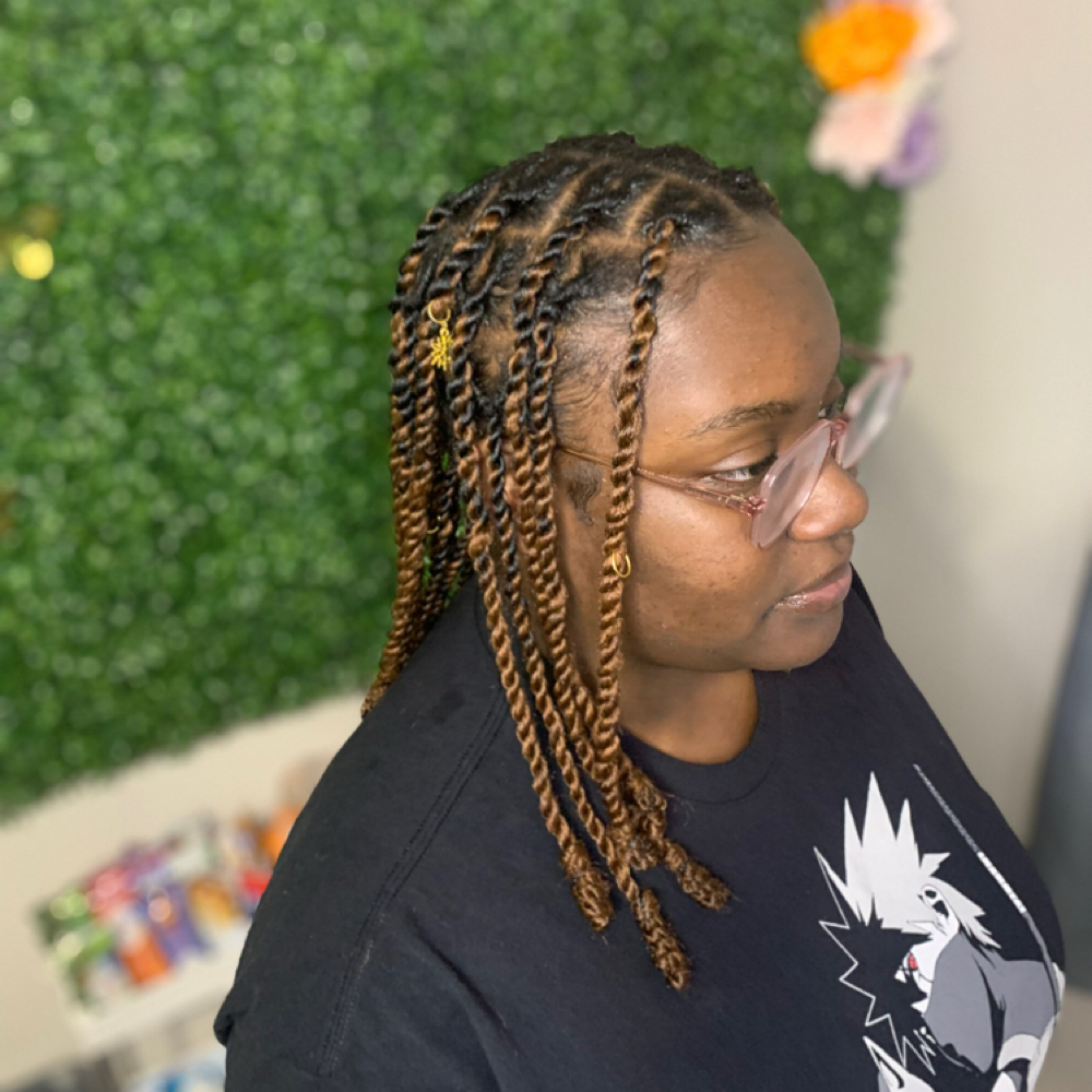 Invisible Locs at Glamour Touch by Che' in Durham, NC
