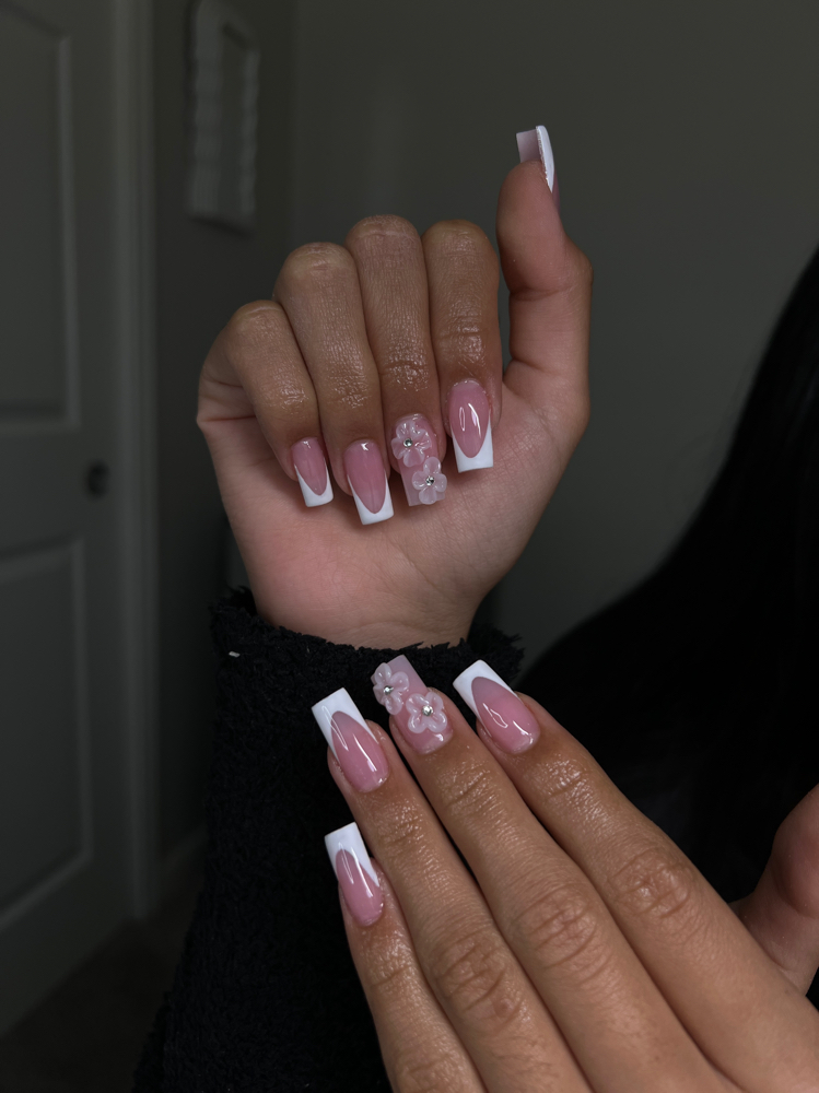 Core Rentention Arcylic Services at Yanna’s Nail Studio in Austin, TX