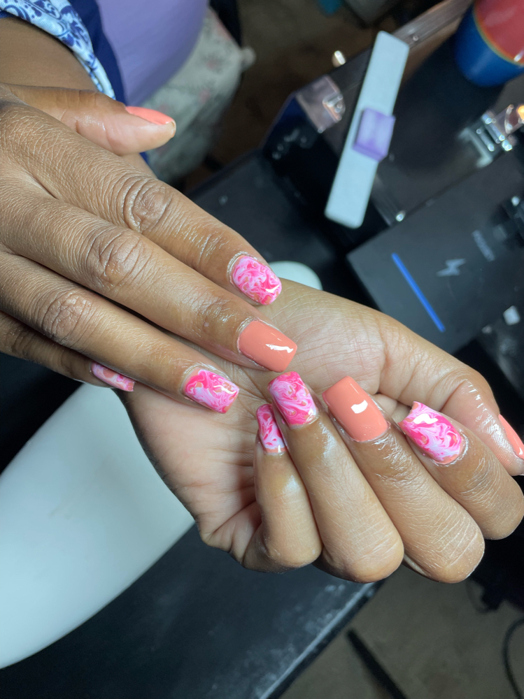 Gel manicure