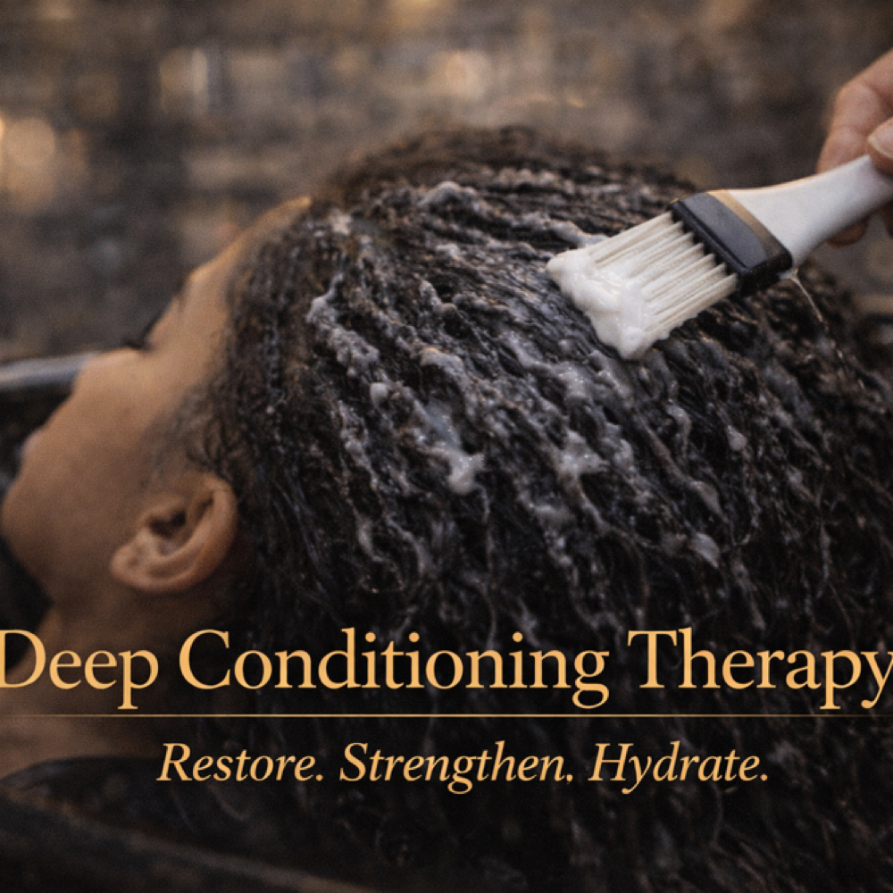 Deep Conditioning Therapy at HFS Trichology & HeadSpa Inc. in Stockton, CA