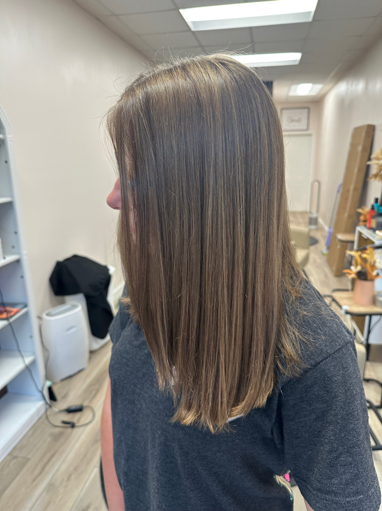 All Over Color With Haircut Only