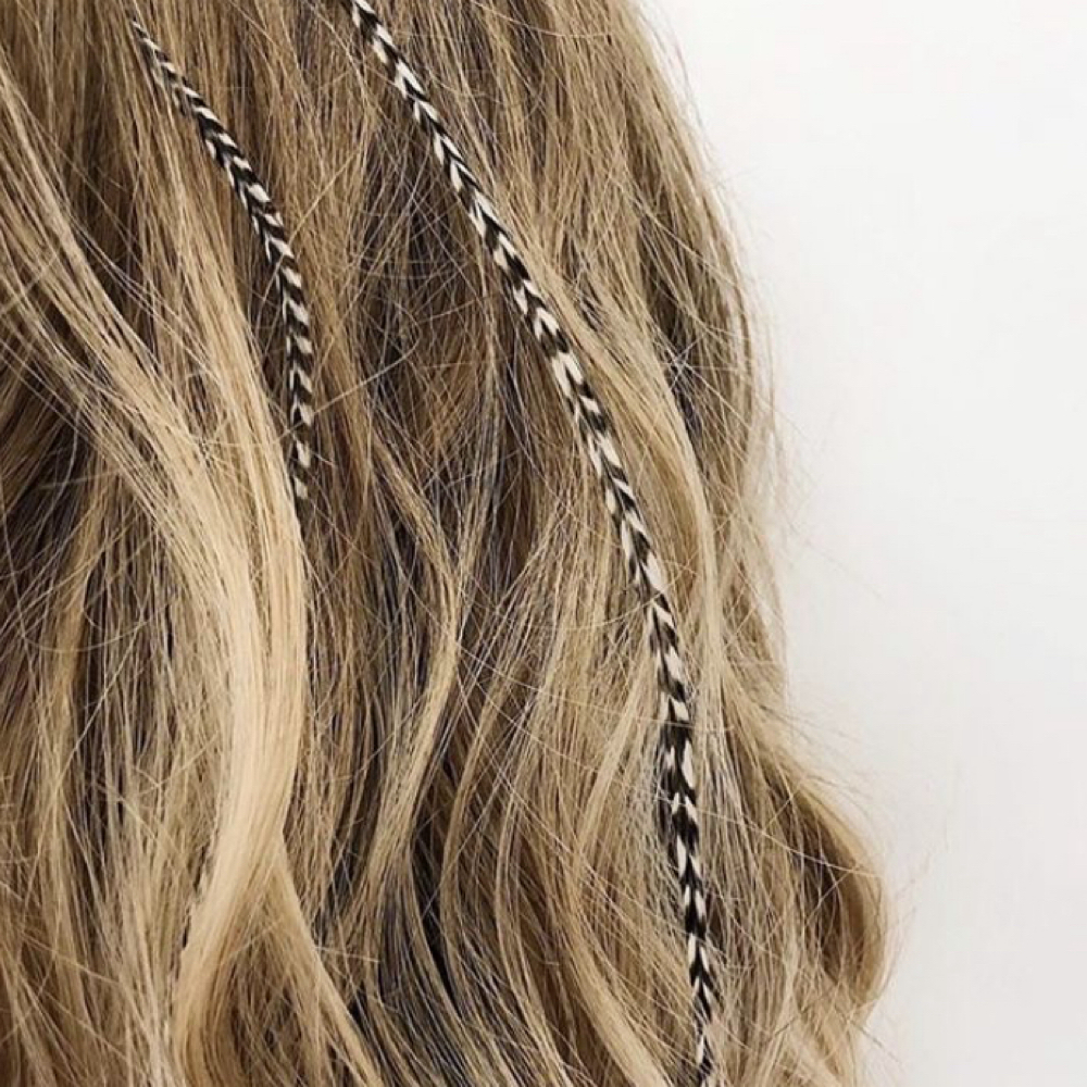 Hair Feather at Beauty Brushed By Heidi in DeWitt, AR