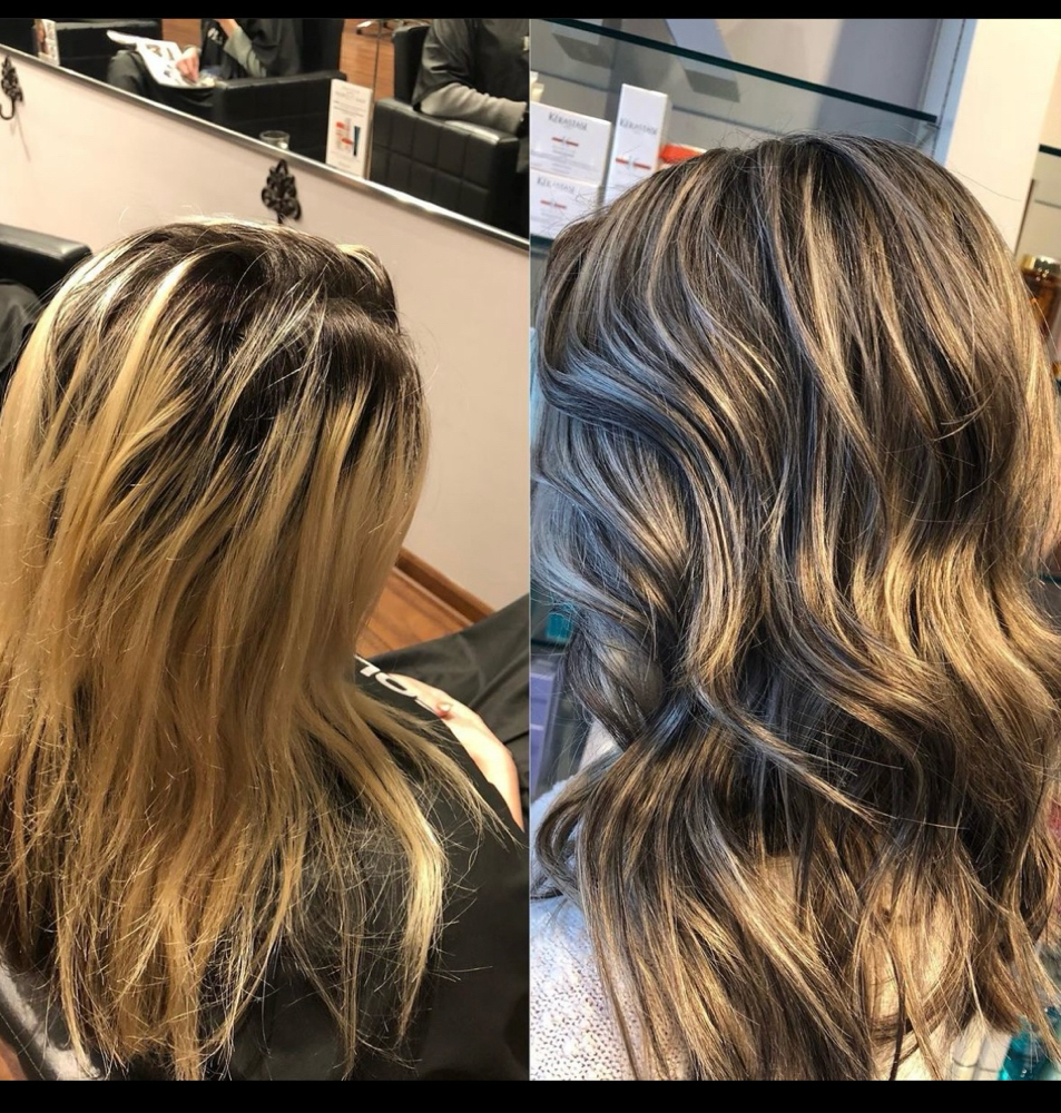 Color Full Foil Hair Cut