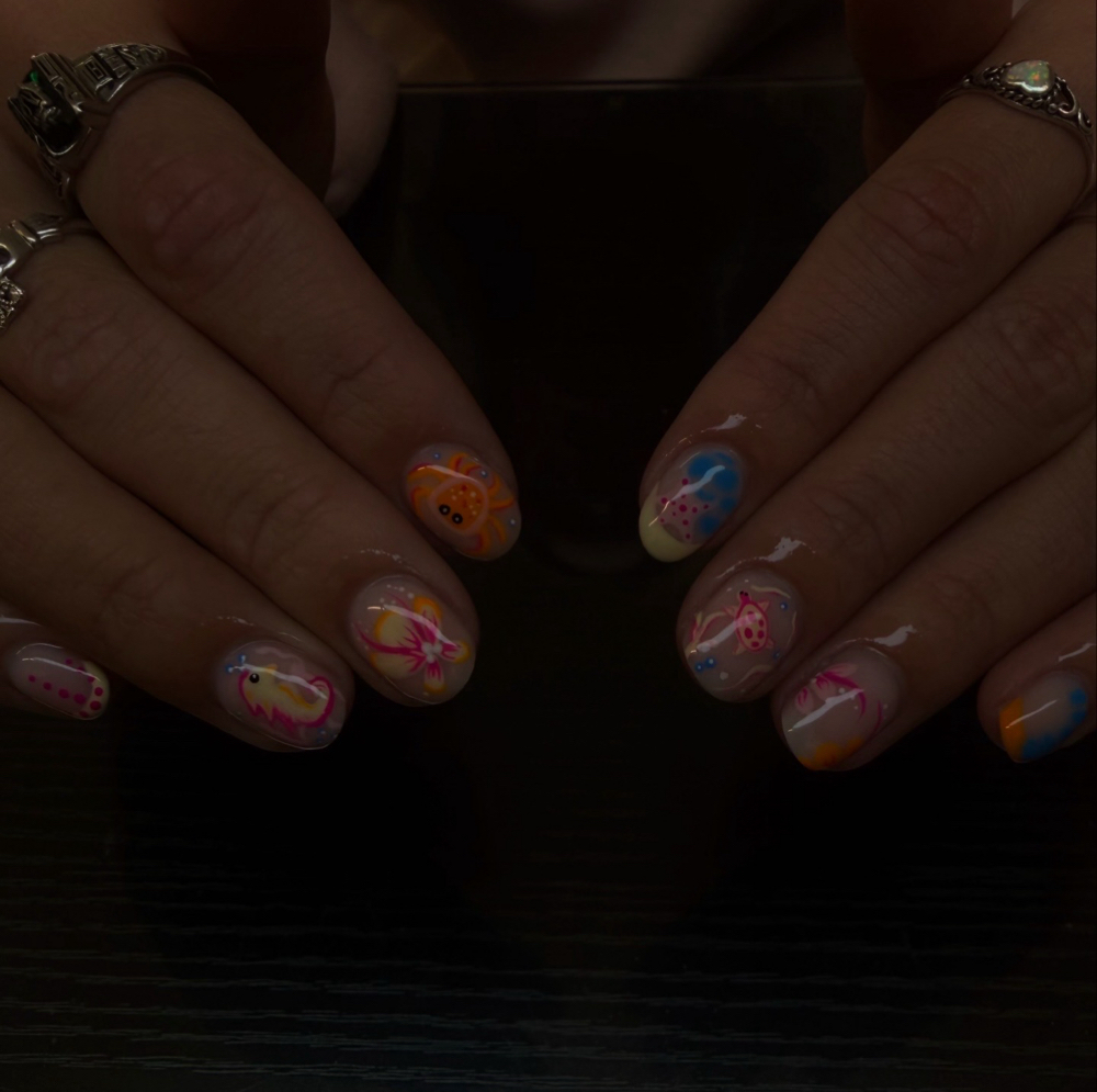 Custom Design Art Add On at Dj’s Dazzling Nails in Terre Haute, IN