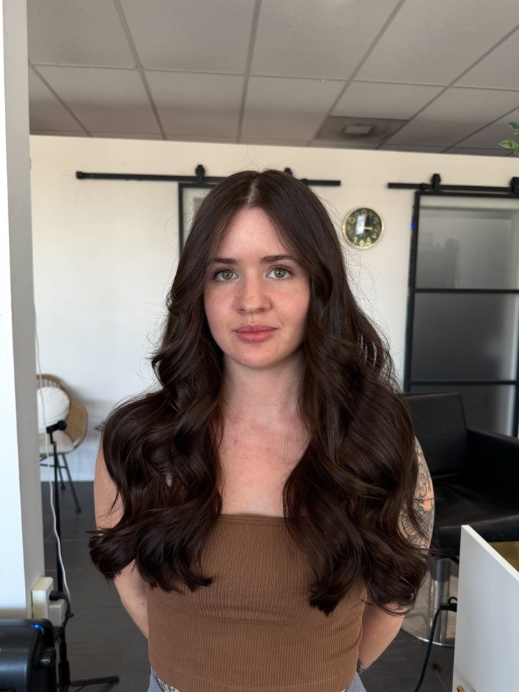 Root Retouch + Haircut