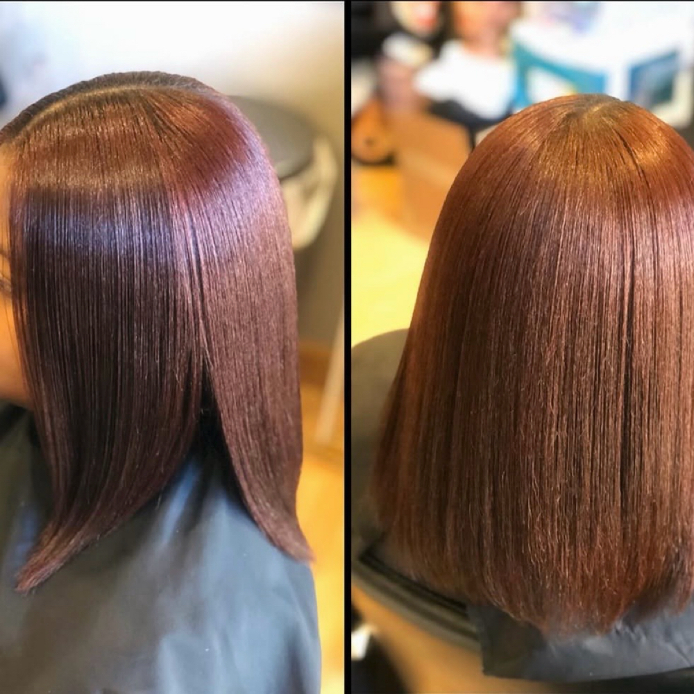 Single Process Hair Color at DeeplyRootedSalon in Iowa City, IA