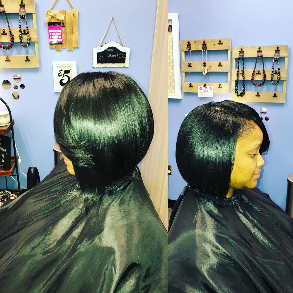 Traditional Sew-in With Leave Out