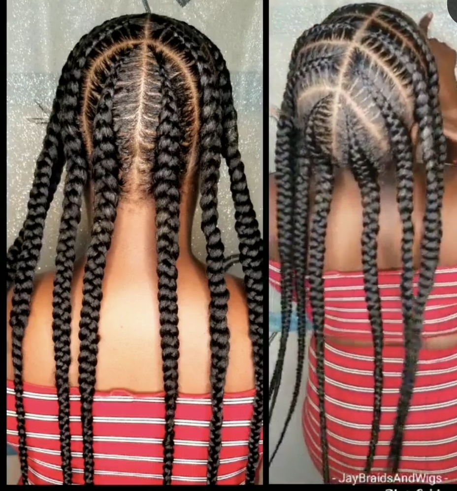 Pop Smoke Inspired Braids at Jaybraidsandwigs in Baytown, TX
