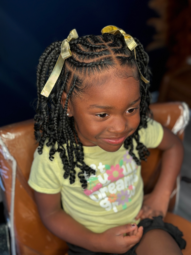 Toddler tribal Braids  (2-5)