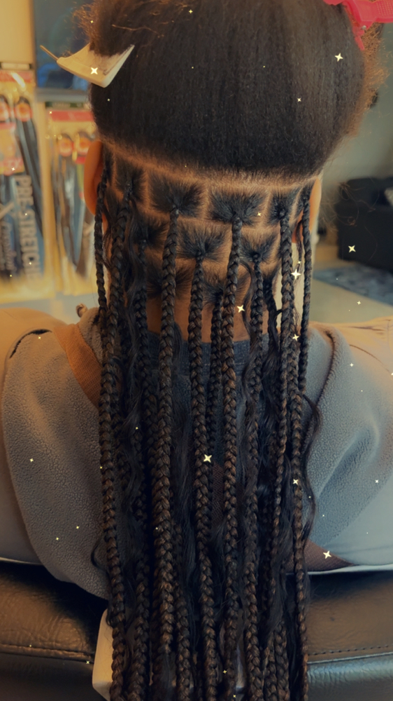 Large Boho Knotless at DripByRein in Renton, WA