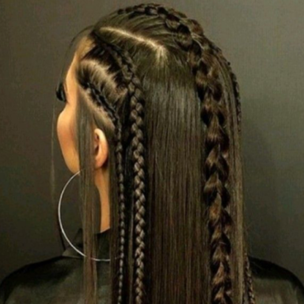 Festival Braids at Studio Noir in Murrieta, CA