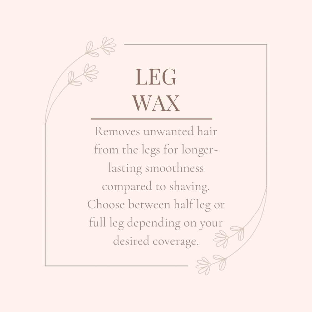 Leg Wax at Serenity Esthetics in Sacramento, CA